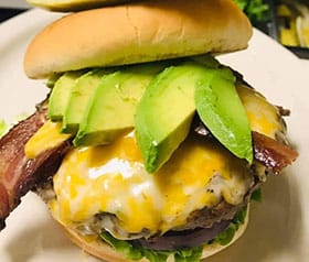 Colorado Roadhouse burger