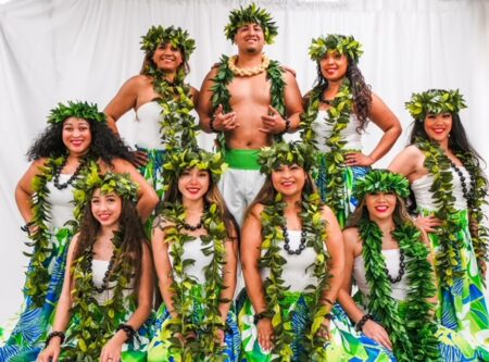 Polynesian luau dancers