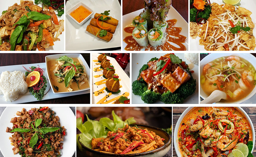 Thai Pagosa food entrees