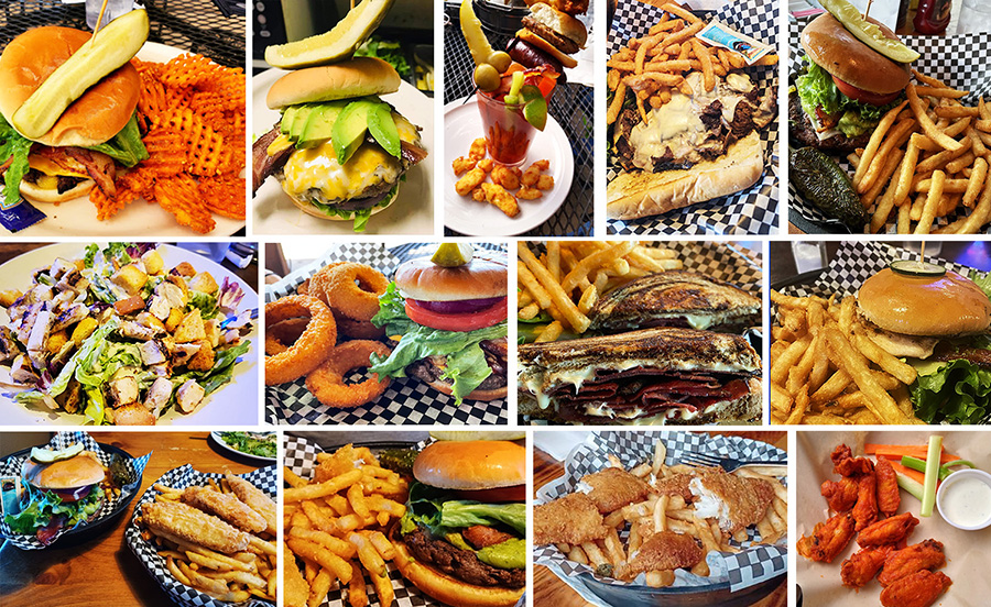 collage of food at Colorado Roadhouse