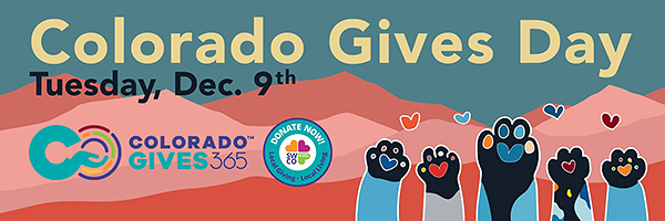 Colorado Gives Day December 9th. Click to donate now!
