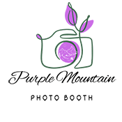 Purple mountain Photo Booth logo